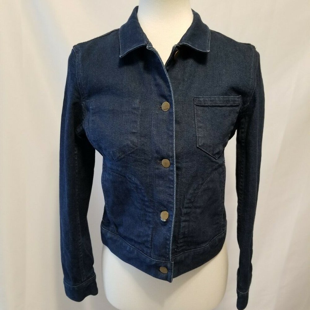 DKNY Women's  Blue Jean Jacket Size 10